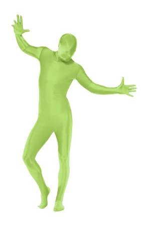 Disfraz Segunda Piel verde ^