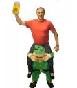 Disfraz a hombros de Leprechaun San Patricio
