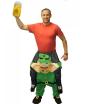 Disfraz a hombros de Leprechaun San Patricio