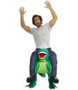 Disfraz a hombros de dinosaurio