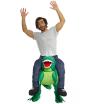Disfraz a hombros de dinosaurio