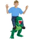 Disfraz a hombros de tiranosaurio infantil