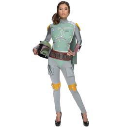 Disfraz de Boba Fett Star Wars para mujer
