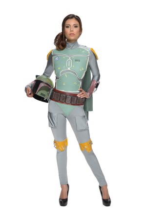 Disfraz de Boba Fett Star Wars para mujer