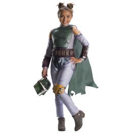 Disfraz de Boba Fett para niña - Star Wars