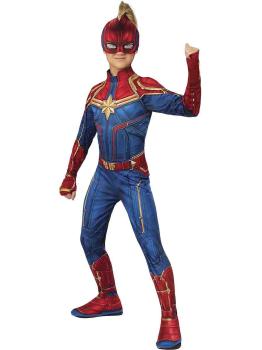 Disfraz de Capitana Marvel para niña