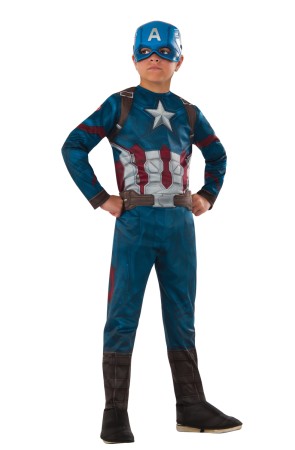Disfraz de Capitán América Civil War deluxe para niño