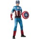 Disfraz de Capitán América Marvel Vengadores para niño