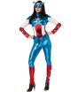 Disfraz de Capitán América Marvel para mujer