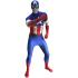 Disfraz de Capitán América Morphsuit