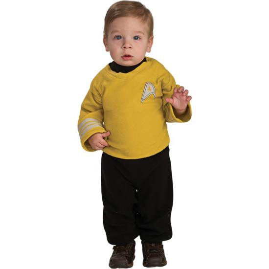 Disfraz de Capitán Kirk Star Trek para bebé
