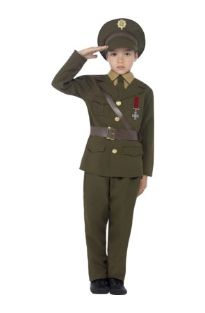 Disfraz de Capitán del ejército para niño