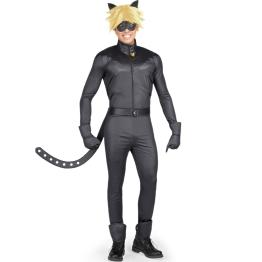 Disfraz de Cat Noir Ladybug para adulto