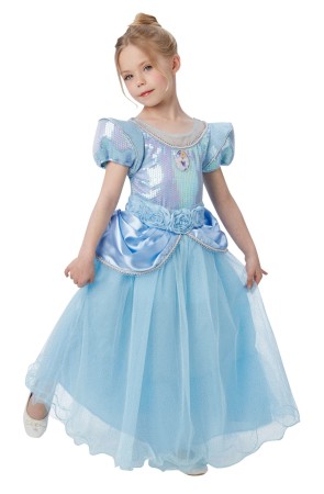 Disfraz de Cenicienta premium para niña
