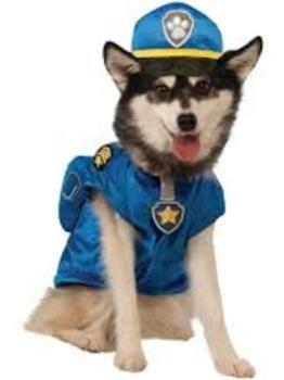 Disfraz de Chase Patrulla Canina para perro