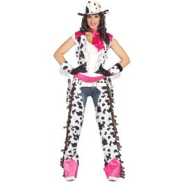 Disfraz de Cow Girl Rodeo para mujer