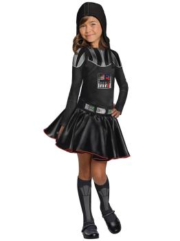 Disfraz de Darth Vader para niña