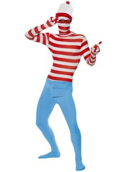 Disfraz de Dónde está Wally segunda piel