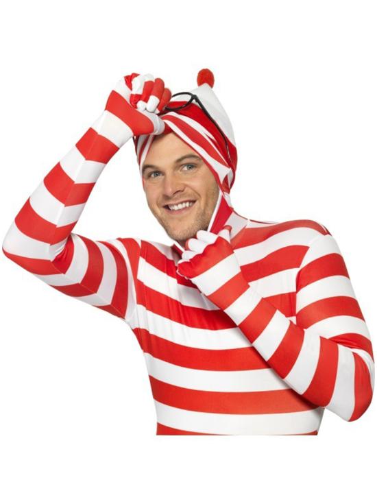 Disfraz de Dónde está Wally segunda piel