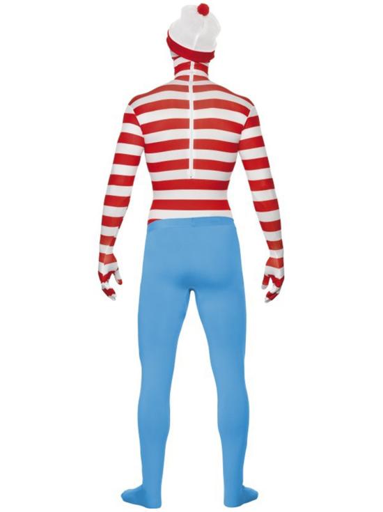 Disfraz de Dónde está Wally segunda piel