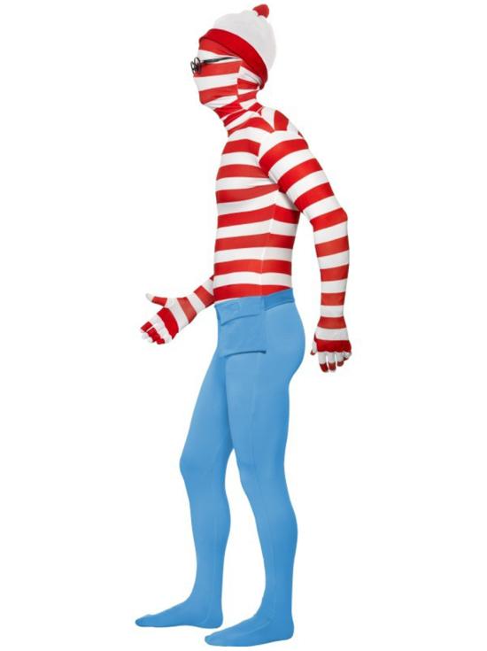 Disfraz de Dónde está Wally segunda piel