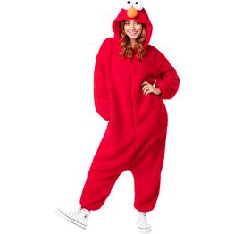 Disfraz de Elmo para adulto - Barrio Sésamo