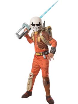 Disfraz de Ezra Star Wars Rebels deluxe para niño
