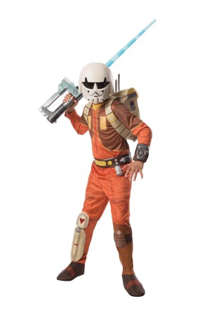 Disfraz de Ezra Star Wars Rebels deluxe para niño