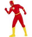 Disfraz de Flash Comic Hombre adulto
