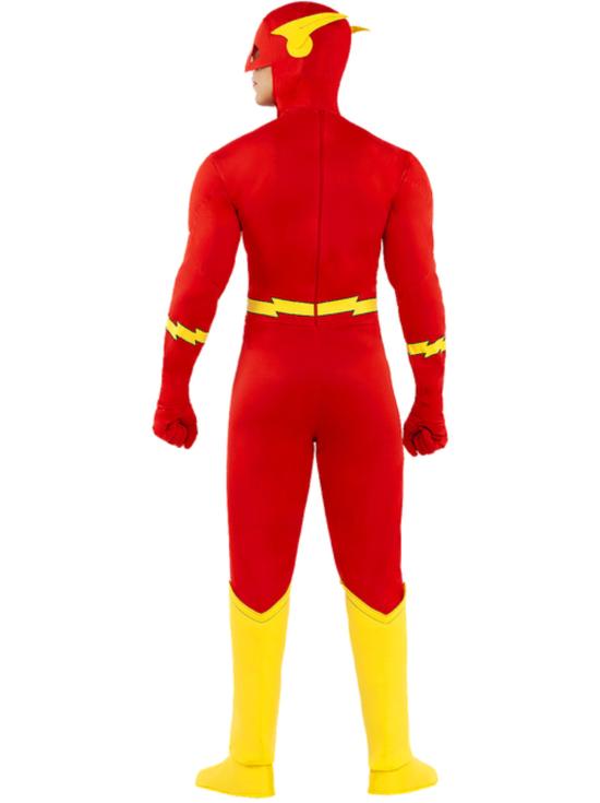 Disfraz de Flash Comic Hombre adulto
