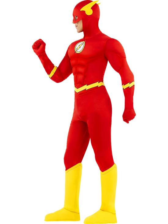 Disfraz de Flash Comic Hombre adulto