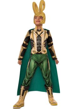 Disfraz de Loki Los Vengadores deluxe para niño