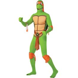 Disfraz de Michelangelo Tortuga Ninja Segunda Piel