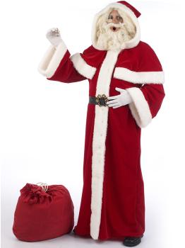 Disfraz de Papá Noel largo