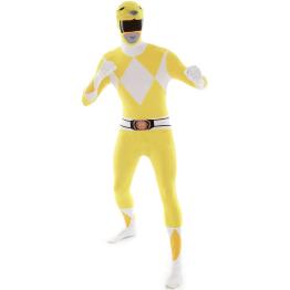 Disfraz de Power Ranger Amarillo Morphsuit