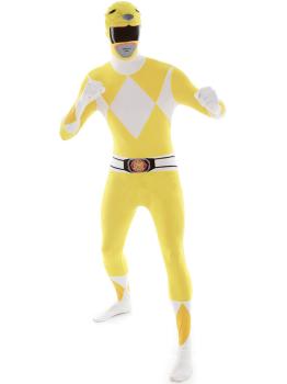 Disfraz de Power Ranger Amarillo Morphsuit