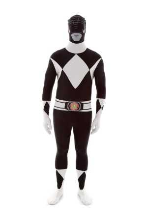 Disfraz de Power Ranger Negro Morphsuit