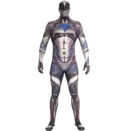 Disfraz de Power Ranger negro Movie Morphsuits para adulto