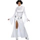 Disfraz de Princesa Leia blanca sexy