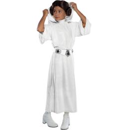 Disfraz de Princesa Leia deluxe para niña