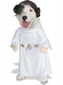 Disfraz de Princesa Leia para perro