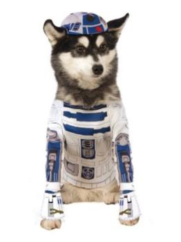 Disfraz de R2D2 para perro