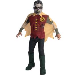 Disfraz de Robin zombie Blackest Night deluxe para niño