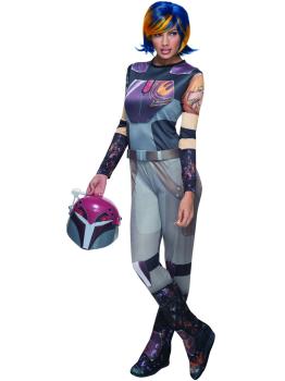Disfraz de Sabine Wren Star Wars Rebels para mujer