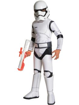 Disfraz de Stormtrooper Star Wars Episodio 7 deluxe para niño