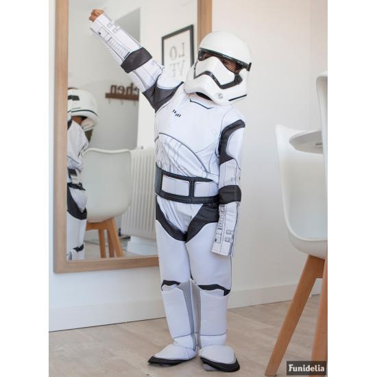 Disfraz de Stormtrooper Star Wars Episodio 7 deluxe para niño