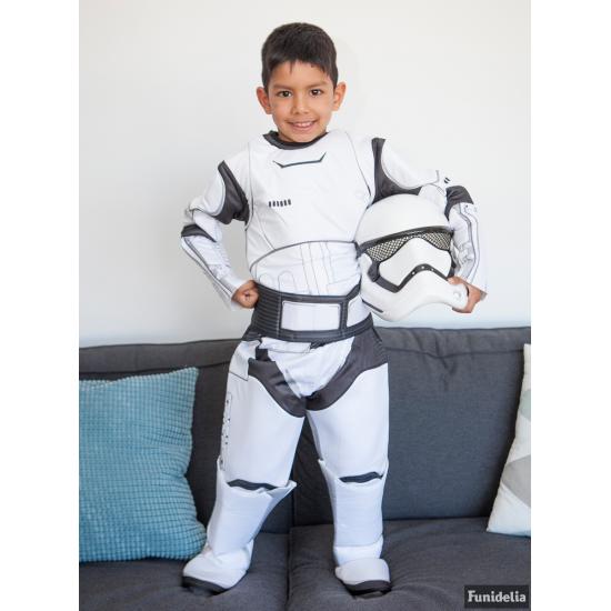 Disfraz de Stormtrooper Star Wars Episodio 7 deluxe para niño