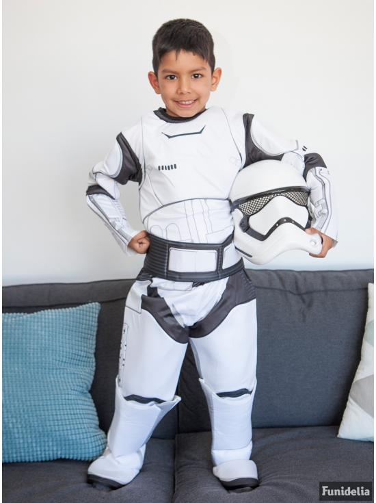 Disfraz de Stormtrooper Star Wars Episodio 7 deluxe para niño