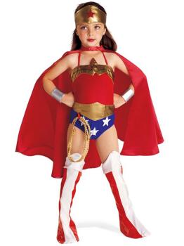 Disfraz de Wonder Woman niña