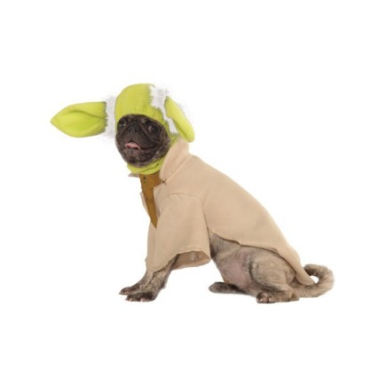 Disfraz de Yoda deluxe para perro